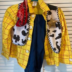 Woody Toy Story kids costume size 7/8